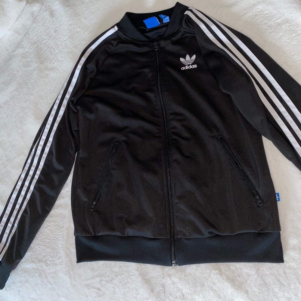 Adidas track zip up